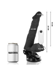 VIBRADOR ARTICULABLE REALISTA 20 CM CON CONTROL REMOTO DE LA MARCA BASECOCK