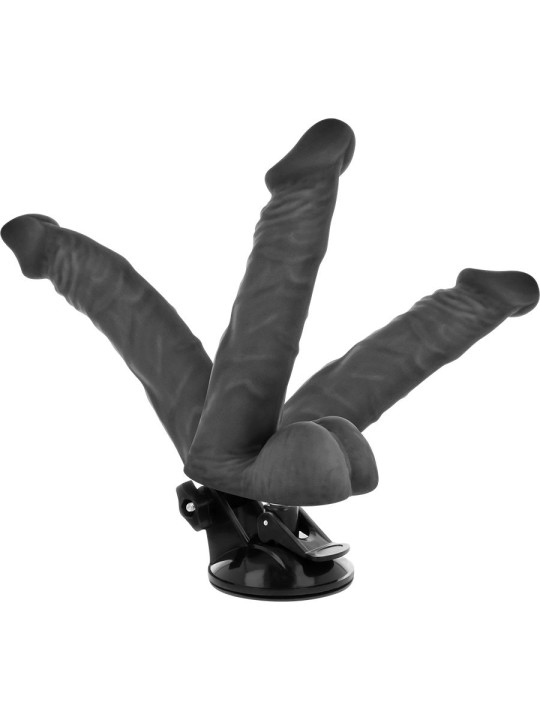 VIBRADOR ARTICULABLE REALISTA 20 CM CON CONTROL REMOTO DE LA MARCA BASECOCK