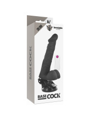 VIBRADOR ARTICULABLE REALISTA 20 CM CON CONTROL REMOTO DE LA MARCA BASECOCK
