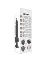 VIBRADOR ARTICULABLE REALISTA 20 CM CON CONTROL REMOTO DE LA MARCA BASECOCK