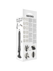 VIBRADOR REALISTA CONTROL REMOTO 19.5 CM TPE SEGURO DE LA MARCA BASECOCK