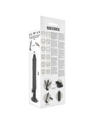 VIBRADOR REALISTICO CONTROL REMOTO 20 CM TPE SEGURO DE LA MARCA BASECOCK