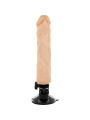 VIBRADOR REALISTA CONTROL REMOTO 21CM BASE SUCCIÓN TPE DE LA MARCA BASECOCK