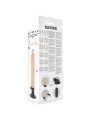 VIBRADOR REALISTA CONTROL REMOTO 21CM BASE SUCCIÓN TPE DE LA MARCA BASECOCK