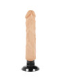VIBRADOR REALISTA 2 EN 1 20 CM TPE SEGURO Y FLEXIBLE DE LA MARCA BASECOCK