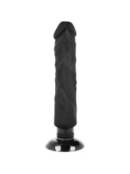VIBRADOR REALISTA 2 EN 1 20 CM TPE SEGURO Y FLEXIBLE DE LA MARCA BASECOCK