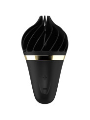 VIBRADOR CLITORIS SPINNATOR SILICONA NEGRO DE LA MARCA SATISFYER SPINNATOR