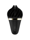 VIBRADOR CLITORIS SPINNATOR SILICONA NEGRO DE LA MARCA SATISFYER SPINNATOR