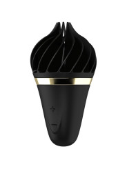 VIBRADOR CLITORIS SPINNATOR SILICONA NEGRO DE LA MARCA SATISFYER SPINNATOR