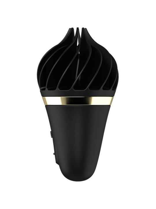 VIBRADOR CLITORIS SPINNATOR SILICONA NEGRO DE LA MARCA SATISFYER SPINNATOR