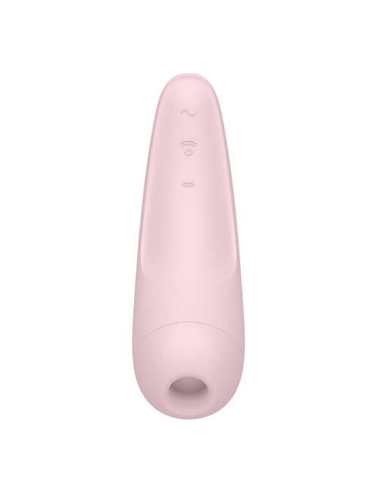 SATISFYER CURVY 2+ ROSA VIBRADOR CLITORIS DE LA MARCA SATISFYER CONNECT
