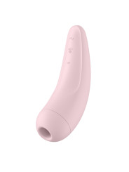 SATISFYER CURVY 2+ ROSA VIBRADOR CLITORIS DE LA MARCA SATISFYER CONNECT