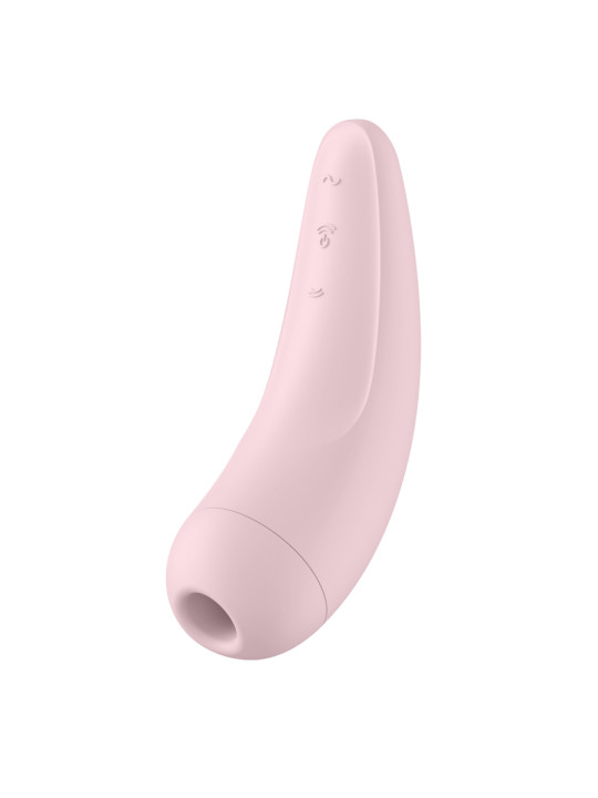 SATISFYER CURVY 2+ ROSA VIBRADOR CLITORIS DE LA MARCA SATISFYER CONNECT