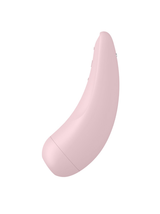 SATISFYER CURVY 2+ ROSA VIBRADOR CLITORIS DE LA MARCA SATISFYER CONNECT