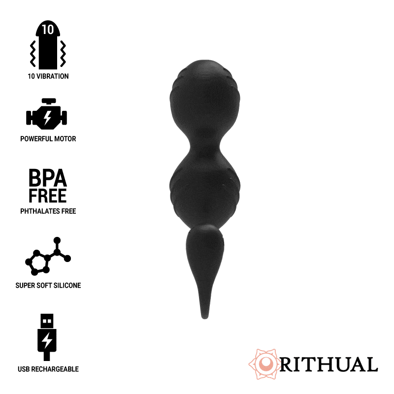 BOLAS KEGEL RECARGABLES NISHA ORQUIDEA - SUELO PÉLVICO DE LA MARCA RITHUAL