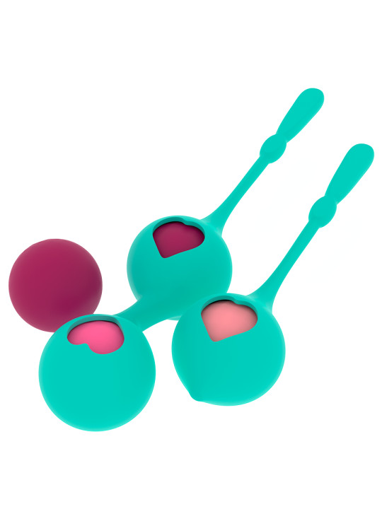 KIT BOLAS KEGEL DEVA PARA ENTRENAMIENTO PÉLVICO DE LA MARCA RITHUAL