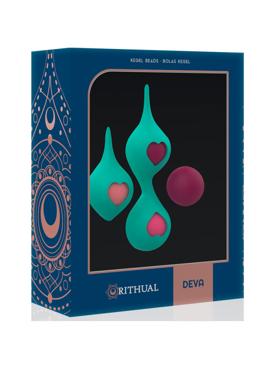 KIT BOLAS KEGEL DEVA PARA ENTRENAMIENTO PÉLVICO DE LA MARCA RITHUAL