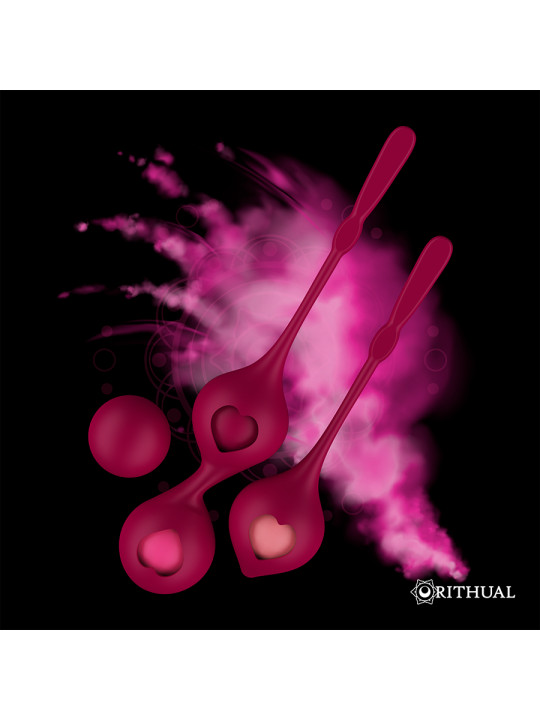 KIT BOLAS KEGEL DEVA PARA ENTRENAMIENTO PÉLVICO DE LA MARCA RITHUAL
