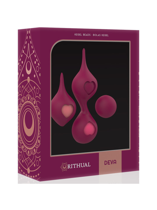 KIT BOLAS KEGEL DEVA PARA ENTRENAMIENTO PÉLVICO DE LA MARCA RITHUAL