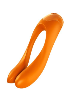 VIBRADOR DEDO CANDY CANE SILICONA APTA AGUA DE LA MARCA SATISFYER VIBRATOR