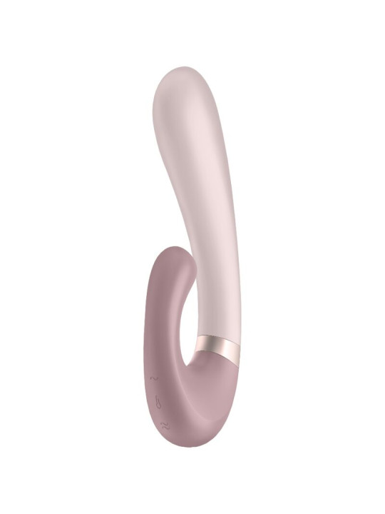 VIBRADOR CONEJITO APP CALOR BLANCO SATISFYER DE LA MARCA SATISFYER CONNECT