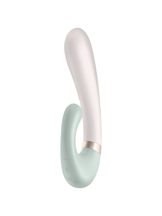 VIBRADOR CONEJITO APP CALOR BLANCO SATISFYER DE LA MARCA SATISFYER CONNECT