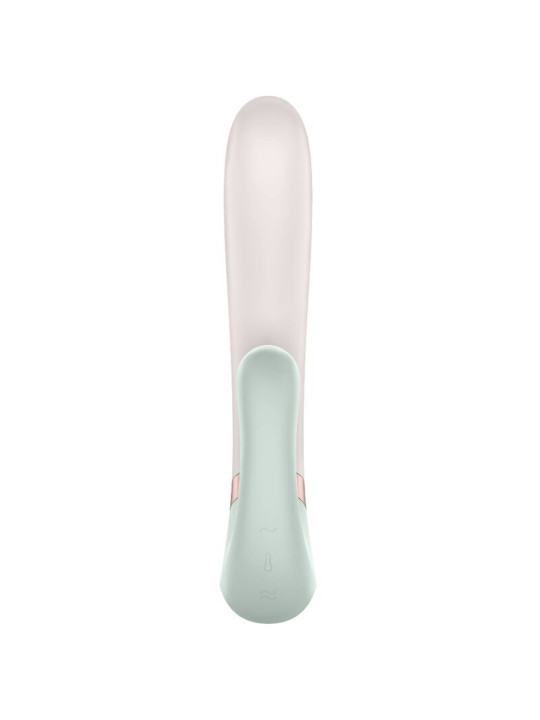 VIBRADOR CONEJITO APP CALOR BLANCO SATISFYER DE LA MARCA SATISFYER CONNECT
