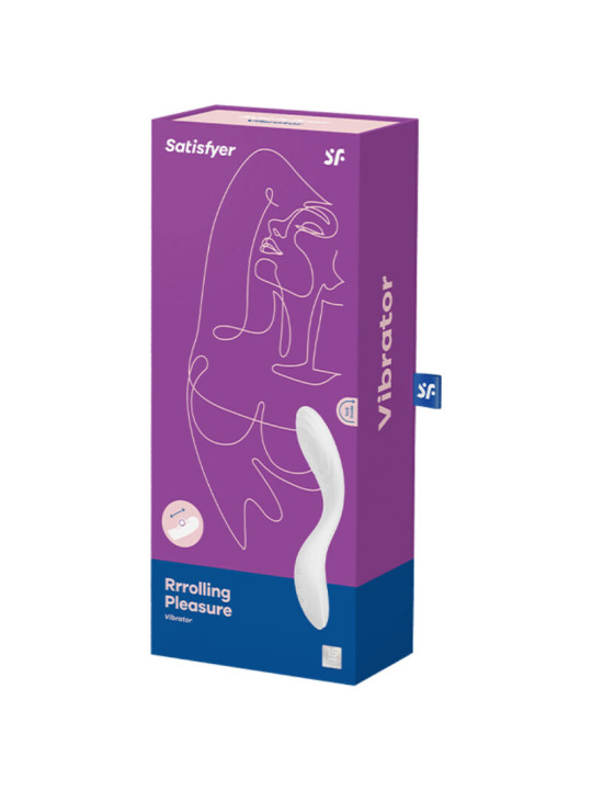 VIBRADOR PUNTO G SATISFYER RRROLLING PLEASURE VERDE DE LA MARCA SATISFYER VIBRATOR