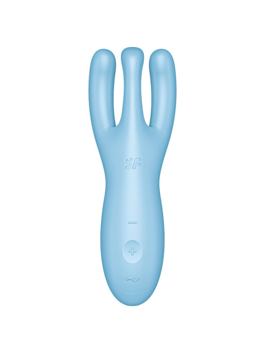 VIBRADOR SATISFYER THREESOME 4 - 3 MOTORES, 12 PROGRAMAS DE LA MARCA SATISFYER CONNECT
