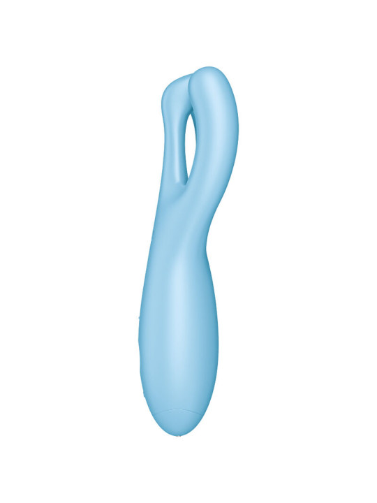 VIBRADOR SATISFYER THREESOME 4 - 3 MOTORES, 12 PROGRAMAS DE LA MARCA SATISFYER CONNECT