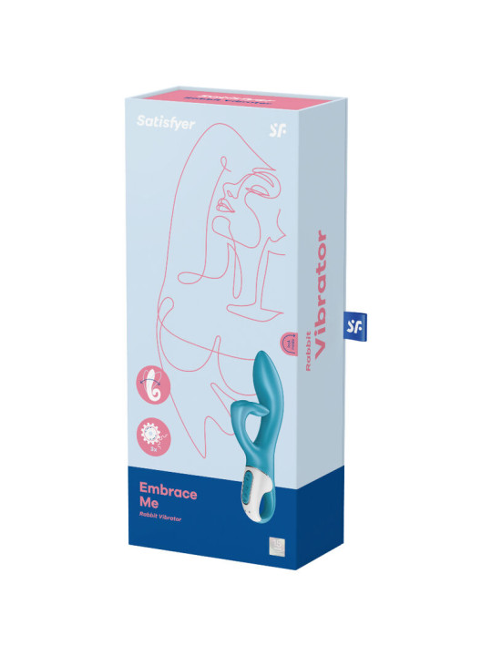 SATISFYER EMBRACE ME VIBRADOR PUNTO G Y CLÍTORIS DE LA MARCA SATISFYER VIBRATOR