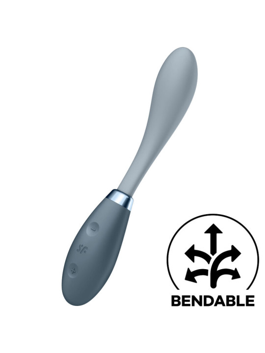 VIBRADOR FLEXIBLE G-SPOT SATISFYER 3 MOTORES DE LA MARCA SATISFYER VIBRATOR