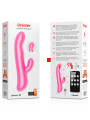 VIBRADOR CONEJO DOBLE ESTIMULACIÓN ROSA - ONINDER DE LA MARCA ONINDER