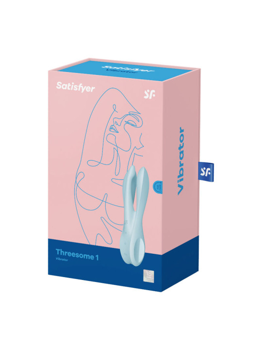 VIBRADOR SATISFYER THREESOME 1 TRIPLE ESTIMULACIÓN DE LA MARCA SATISFYER VIBRATOR