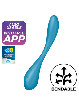 VIBRADOR SATISFYER G-SPOT FLEX 5 CON APP DE LA MARCA SATISFYER VIBRATOR