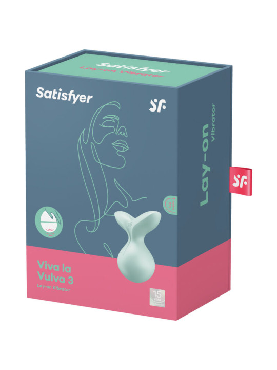 VIBRADOR CLITORIS SATISFYER VIVA LA VULVA 3 VIOLETA DE LA MARCA SATISFYER LAYONS