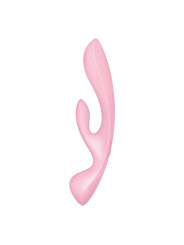 VIBRADOR TRIPLE OH 3 MOTORES PUNTO G Y CLÍTORIS DE LA MARCA SATISFYER VIBRATOR