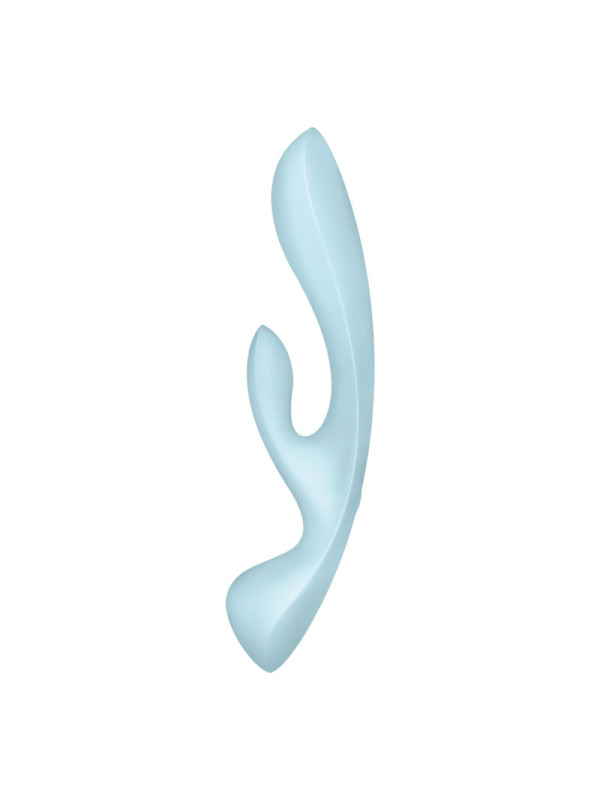 VIBRADOR TRIPLE OH 3 MOTORES PUNTO G Y CLÍTORIS DE LA MARCA SATISFYER VIBRATOR
