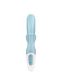 VIBRADOR RABBIT LOVE ME ESTIMULACIÓN DOBLE AZUL DE LA MARCA SATISFYER VIBRATOR