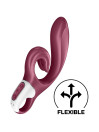 VIBRADOR RABBIT LOVE ME ESTIMULACIÓN DOBLE AZUL DE LA MARCA SATISFYER VIBRATOR