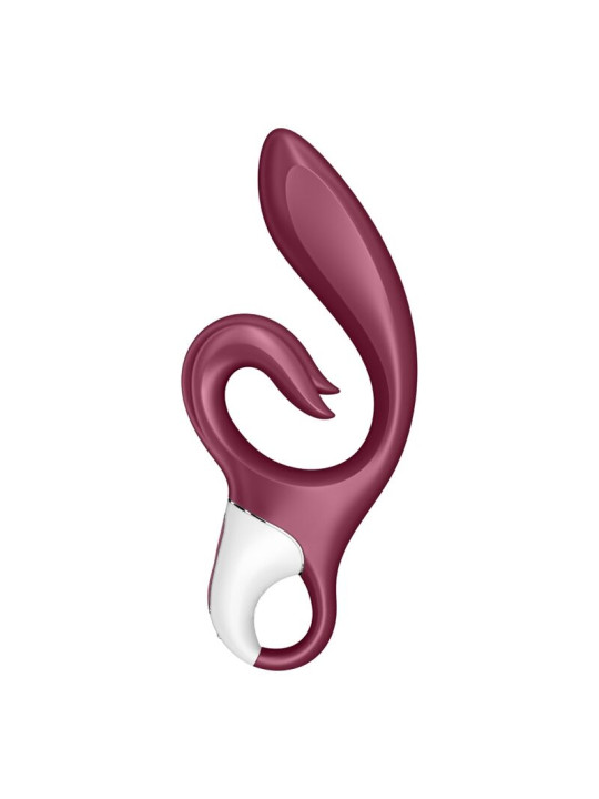 VIBRADOR RABBIT LOVE ME ESTIMULACIÓN DOBLE AZUL DE LA MARCA SATISFYER VIBRATOR