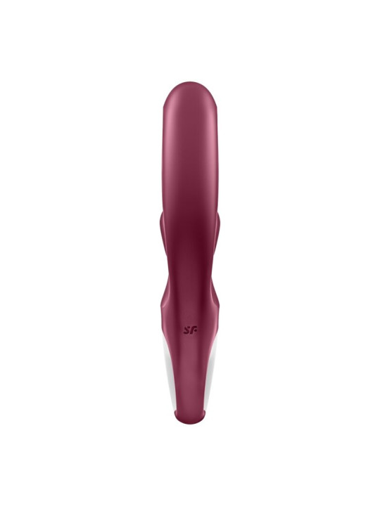 VIBRADOR RABBIT LOVE ME ESTIMULACIÓN DOBLE AZUL DE LA MARCA SATISFYER VIBRATOR