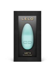 LILY 3 MASAJEADOR VIBRADOR 10 MODOS - VERDE AGUA DE LA MARCA LELO