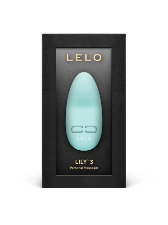 LILY 3 MASAJEADOR VIBRADOR 10 MODOS - VERDE AGUA DE LA MARCA LELO