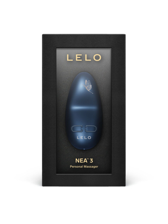 NEA 3 MASAJEADOR VIBRADOR DISCRETO 10 MODOS - AZUL DE LA MARCA LELO