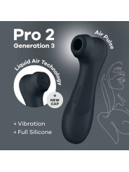 SATISFYER PRO 2 GEN 3 VIBRADOR CLITORIS LIQUID AIR DE LA MARCA SATISFYER AIR PULSE