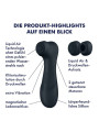 SATISFYER PRO 2 GEN 3 VIBRADOR CLITORIS LIQUID AIR DE LA MARCA SATISFYER AIR PULSE