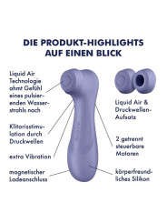 SATISFYER PRO 2 GEN 3 VIBRADOR CLITORIS LIQUID AIR DE LA MARCA SATISFYER AIR PULSE