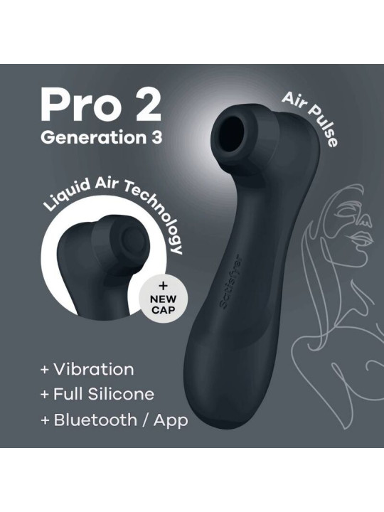SATISFYER PRO 2 GEN 3 CONNECT APP BLUETOOTH DE LA MARCA SATISFYER AIR PULSE