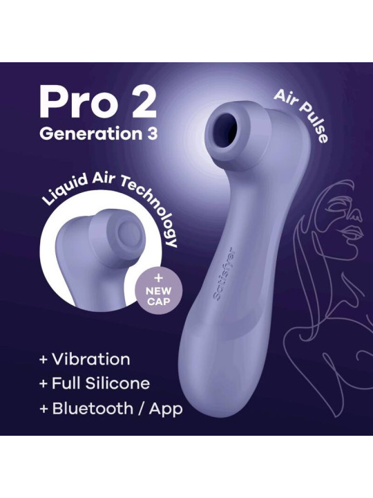SATISFYER PRO 2 GEN 3 CONNECT APP BLUETOOTH DE LA MARCA SATISFYER AIR PULSE